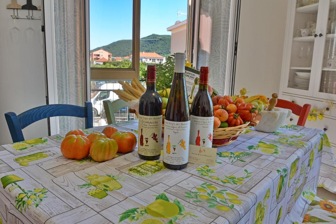 Agriturismo La Casa Degli Zii Albenga Kültér fotó